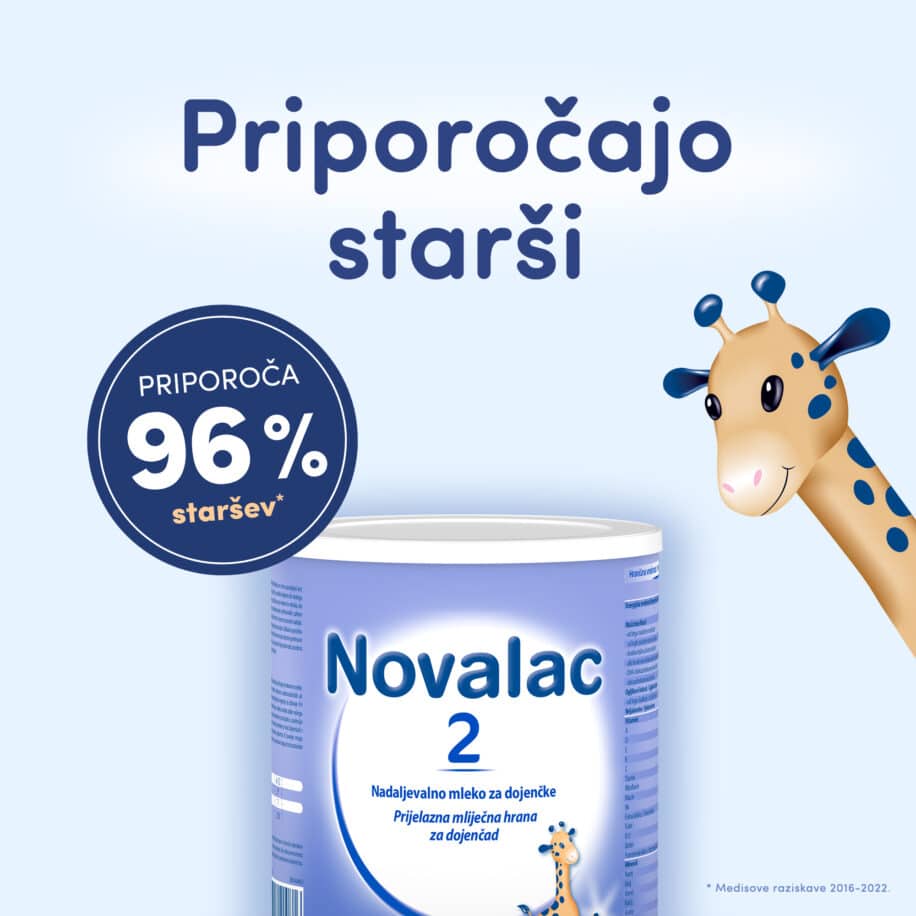 Starši priporočajo Novalac 2.