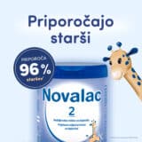 Starši priporočajo Novalac 2