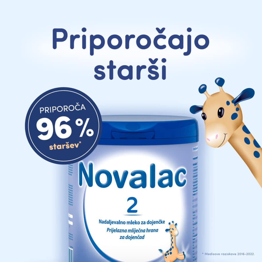 Starši priporočajo Novalac 2