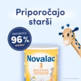 Starši priporočajo Novalac 3