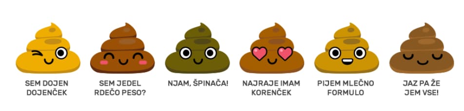 Dojenčkovo blato – kaj je normalno in kaj ne